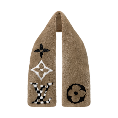 Playgram Fur Scarf . in Women's Accessories Women's Scarves collections by Louis Vuitton (Product zoom)