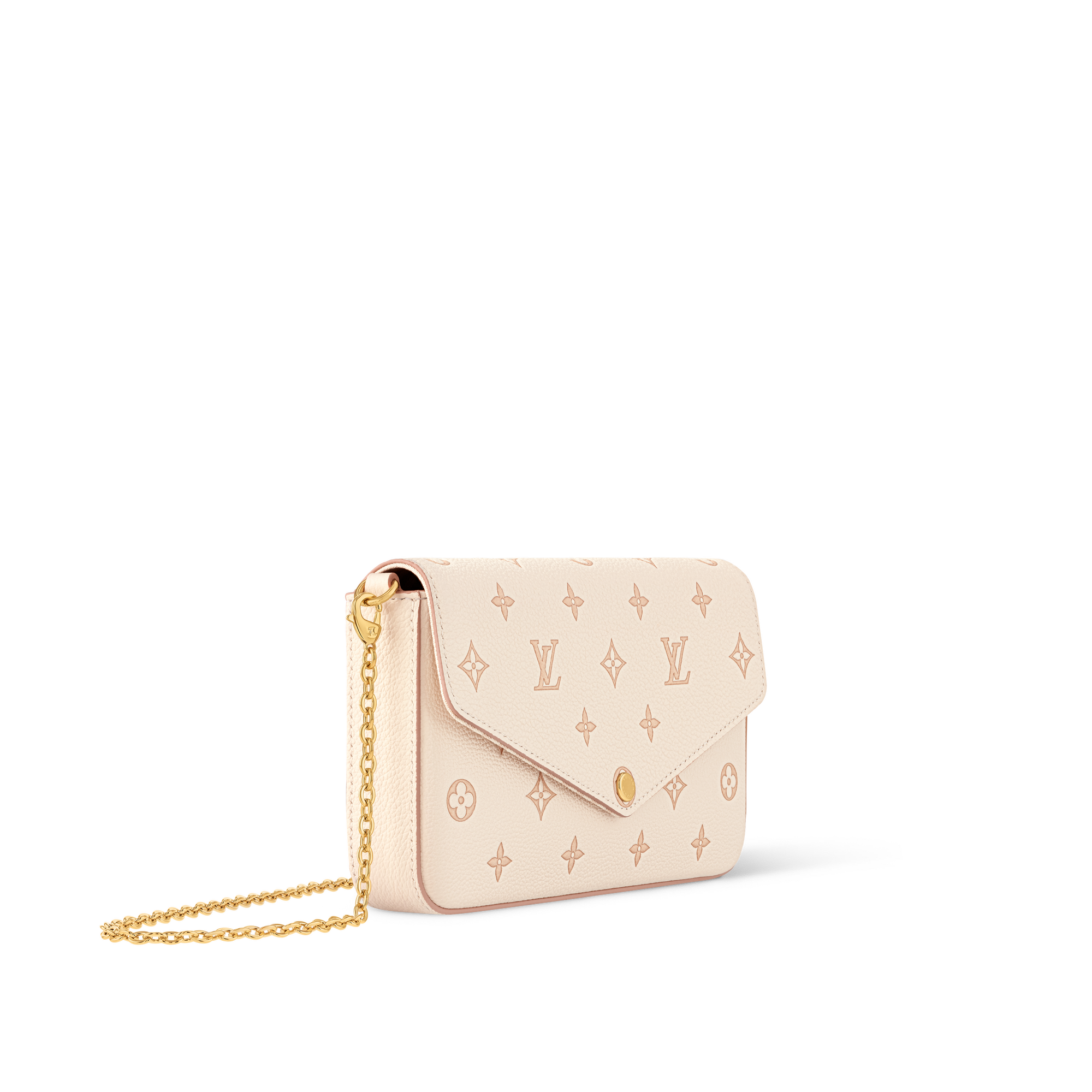 Pochette Félicie Monogram Empreinte Leather in Women