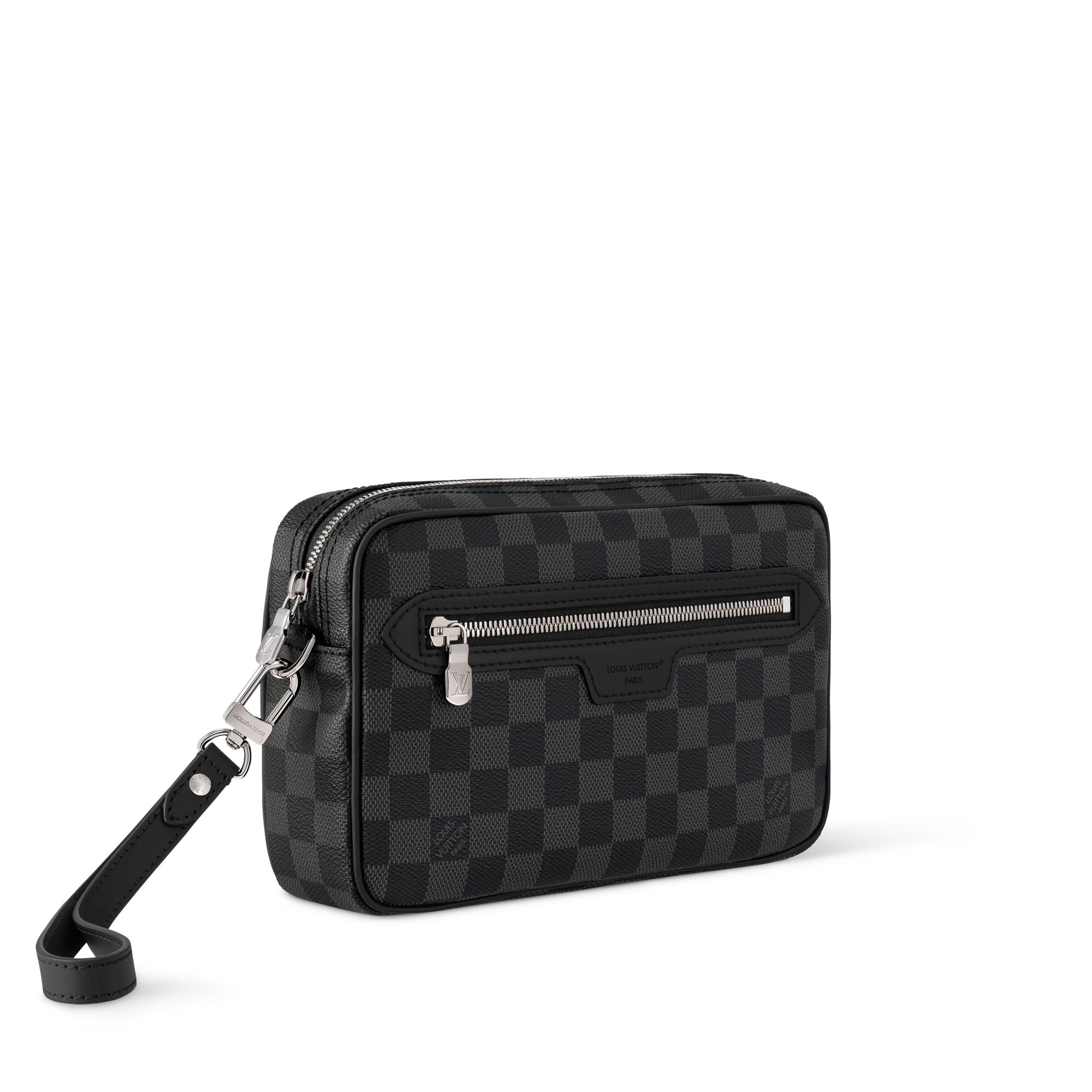 Pochette Kasai Damier Graphite in Men
