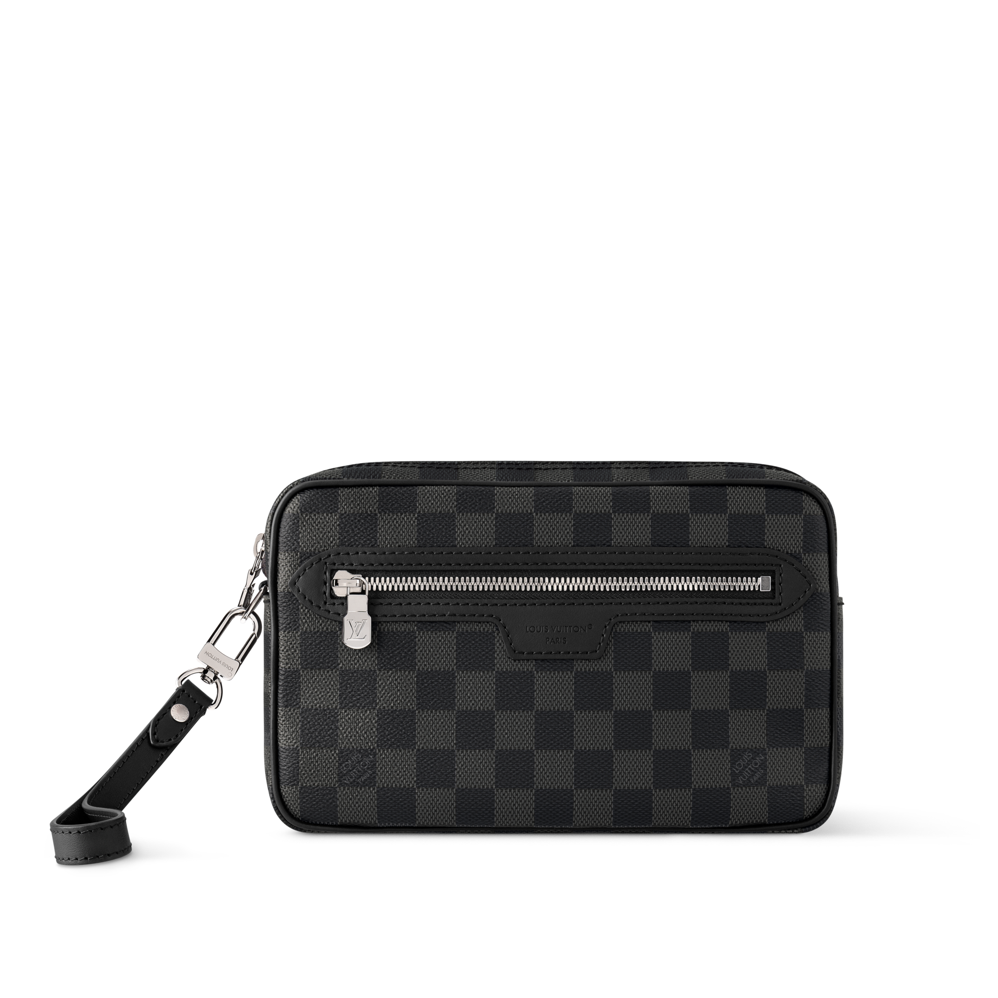 Pochette Kasai Damier Graphite in Men