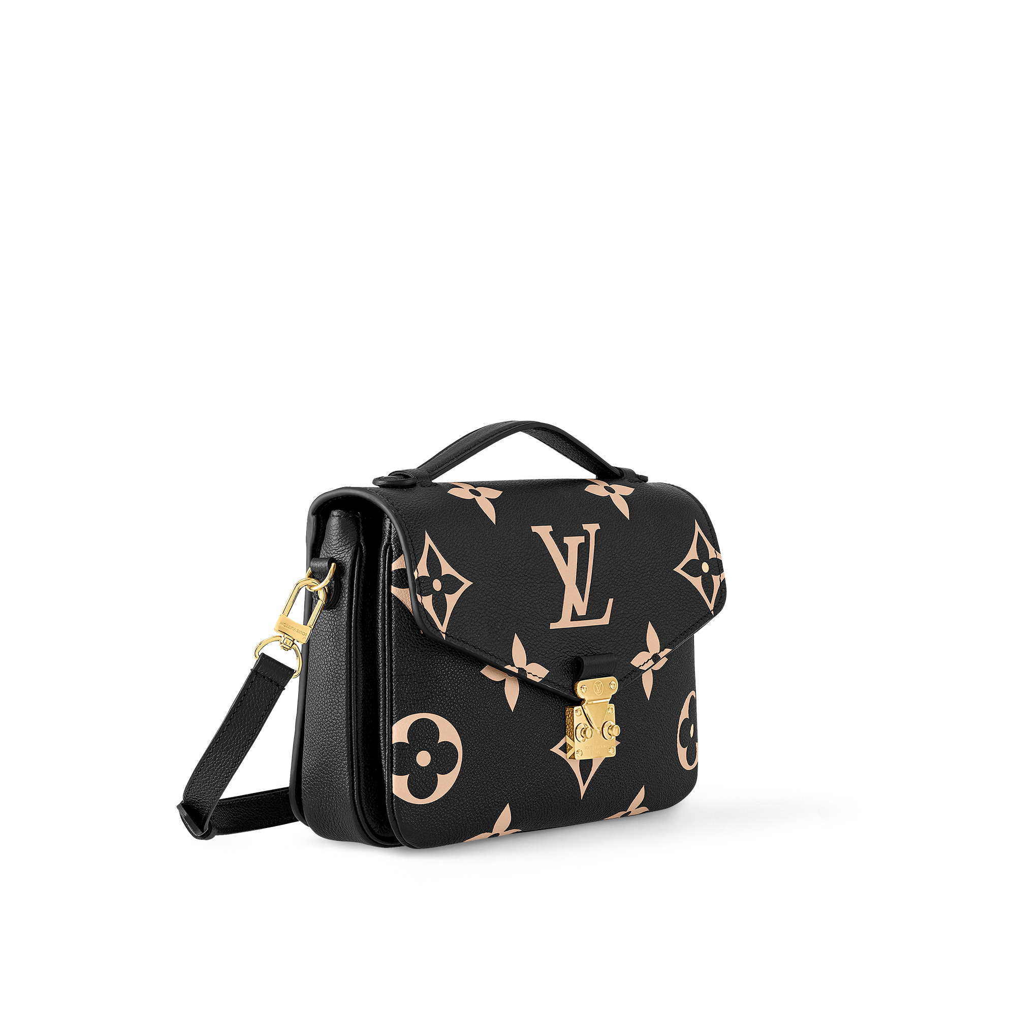 Pochette Métis Bicolour Monogram Empreinte Leather in Women