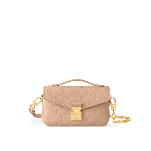 Pochette Métis East West Monogram Empreinte Leather in Women's Handbags All Handbags for Women collections by Louis Vuitton (Product zoom)