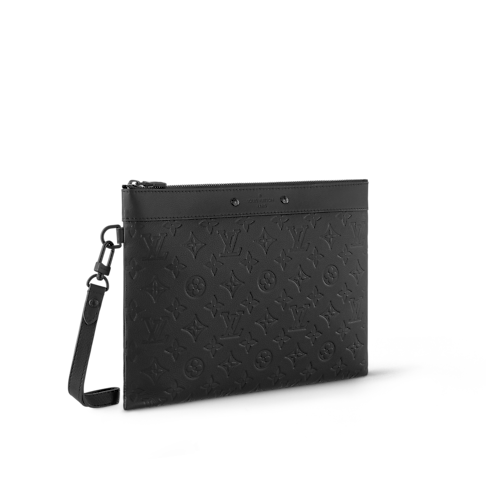 Pochette To-Go Monogram Shadow in Men's Discontinued Product Obs 13 collections by Louis Vuitton (Product zoom)