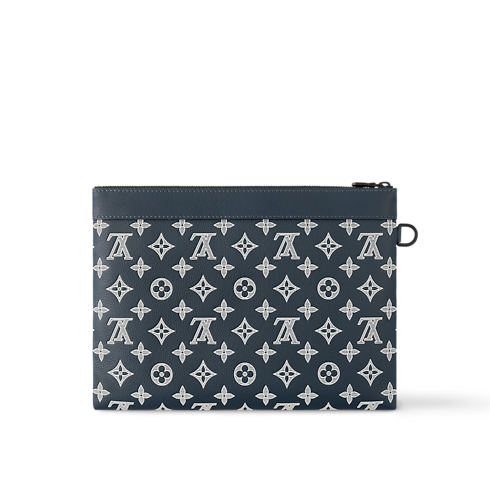 Pochette To-Go Monogram Shadow Leather in Men's Wallets and Small Leather Goods Pouches collections by Louis Vuitton (Product zoom)