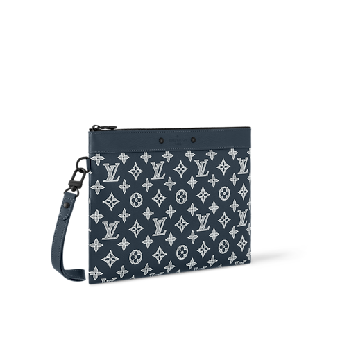 Pochette To-Go Monogram Shadow Leather in Men's Wallets and Small Leather Goods Pouches collections by Louis Vuitton (Product zoom)