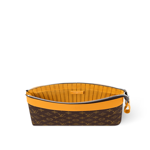 Pochette Voyage Souple Monogram Macassar Canvas in Gifts's Valentine's Day Gifts for Him } collections by Louis Vuitton (Product zoom)