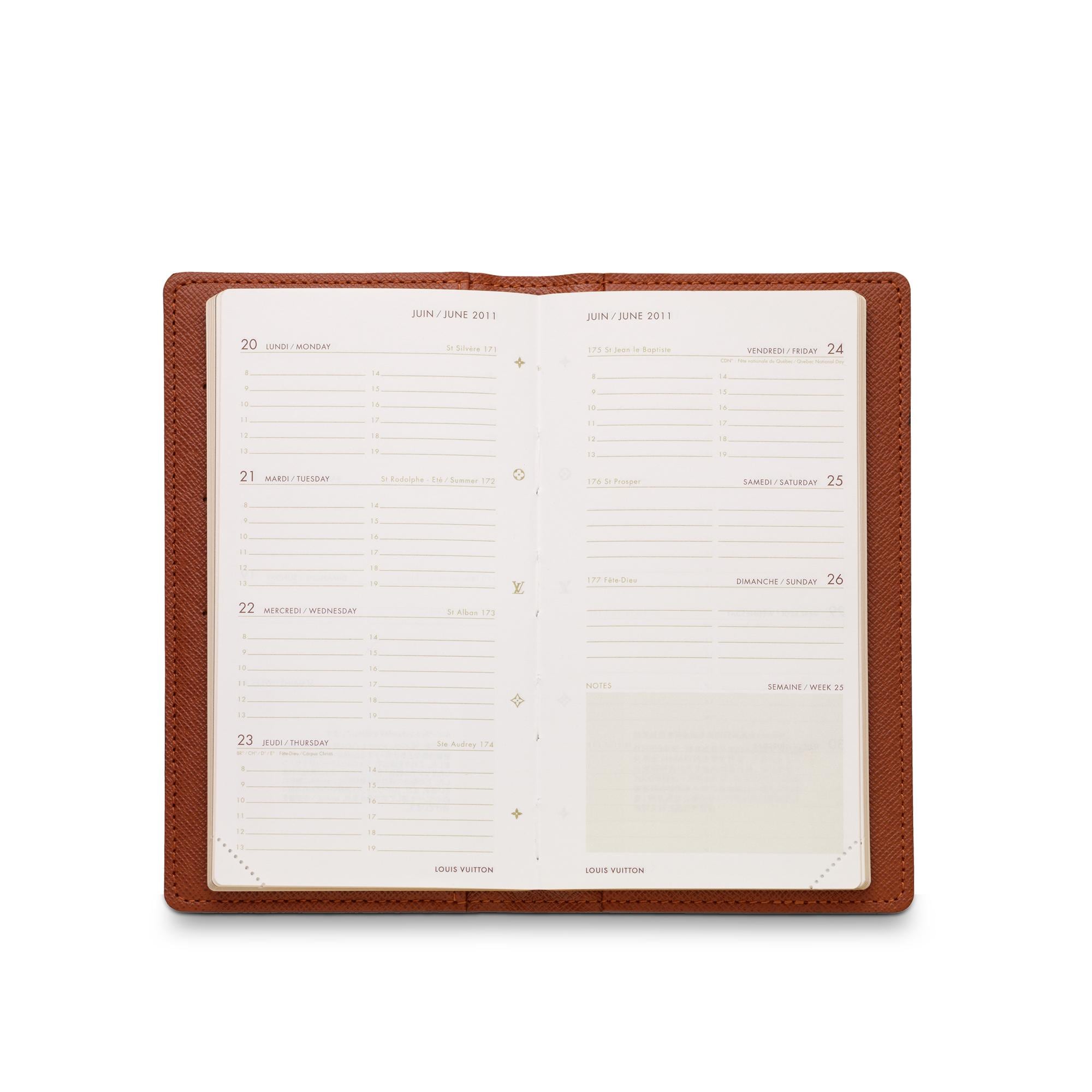 Pocket Agenda Cover Monogram in Bags and Small Leather Goods