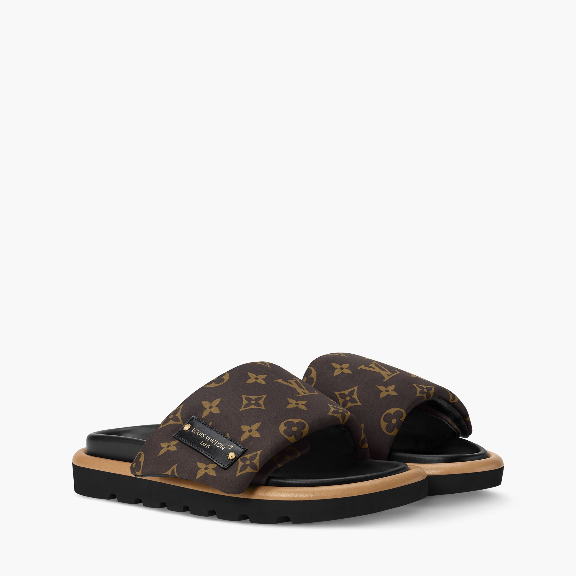 Pool Pillow Flat Comfort Mule Shoes LOUIS VUITTON