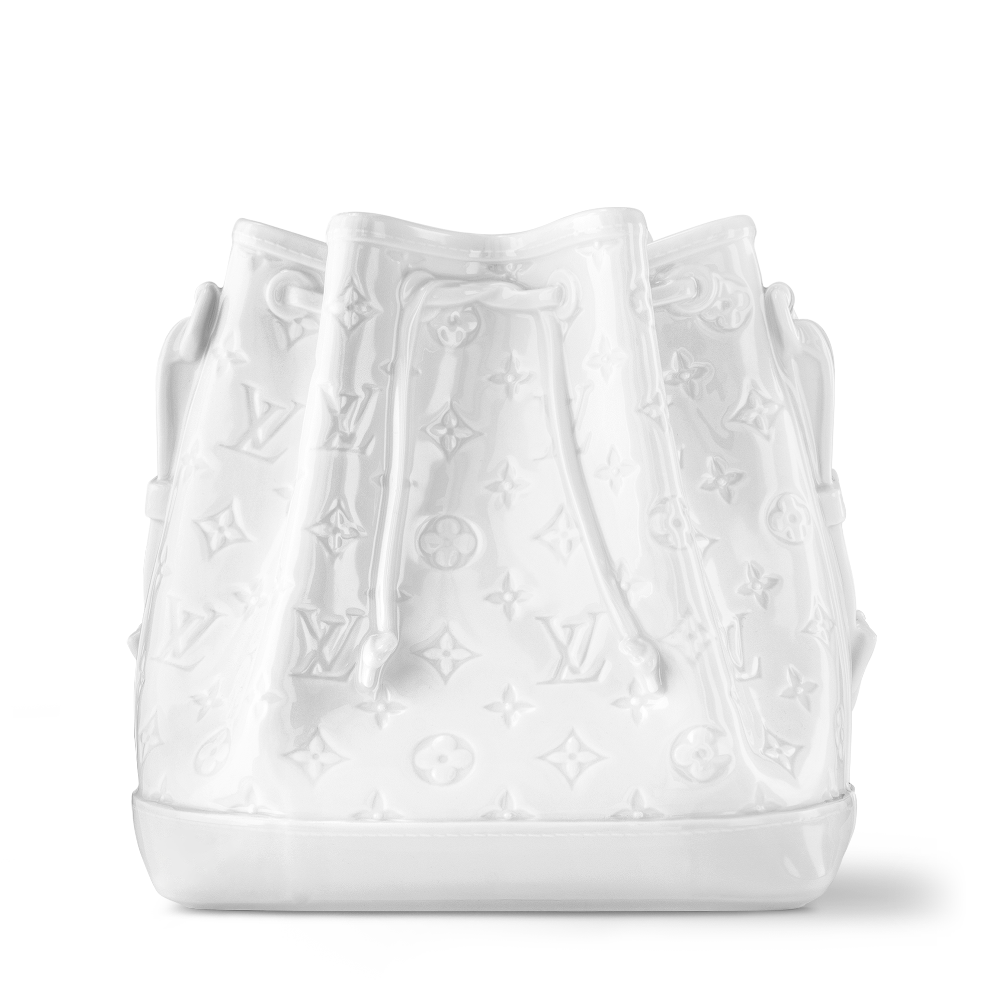 Porcelain Vase Noé BB Monogram in Trunks, Travel and Home