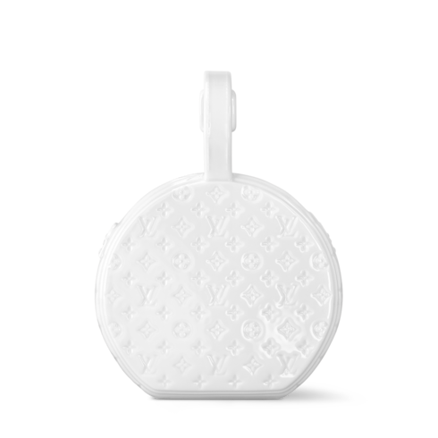 Porcelain Vase Petite Boite Chapeau Monogram in Trunks, Travel and Home's Highlights Art of Living Campaign collections by Louis Vuitton (Product zoom)