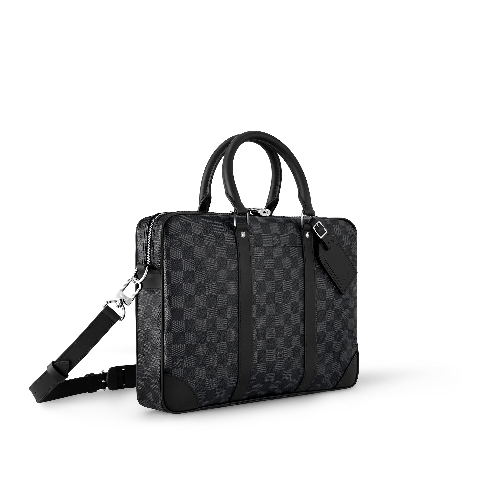 Porte-Documents Voyage PM Damier Graphite in Men