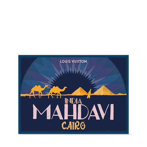 Poster of India Mahdavi in Trunks, Travel and Home's Home and Art of Dining Decoration collections by Louis Vuitton (Product zoom)