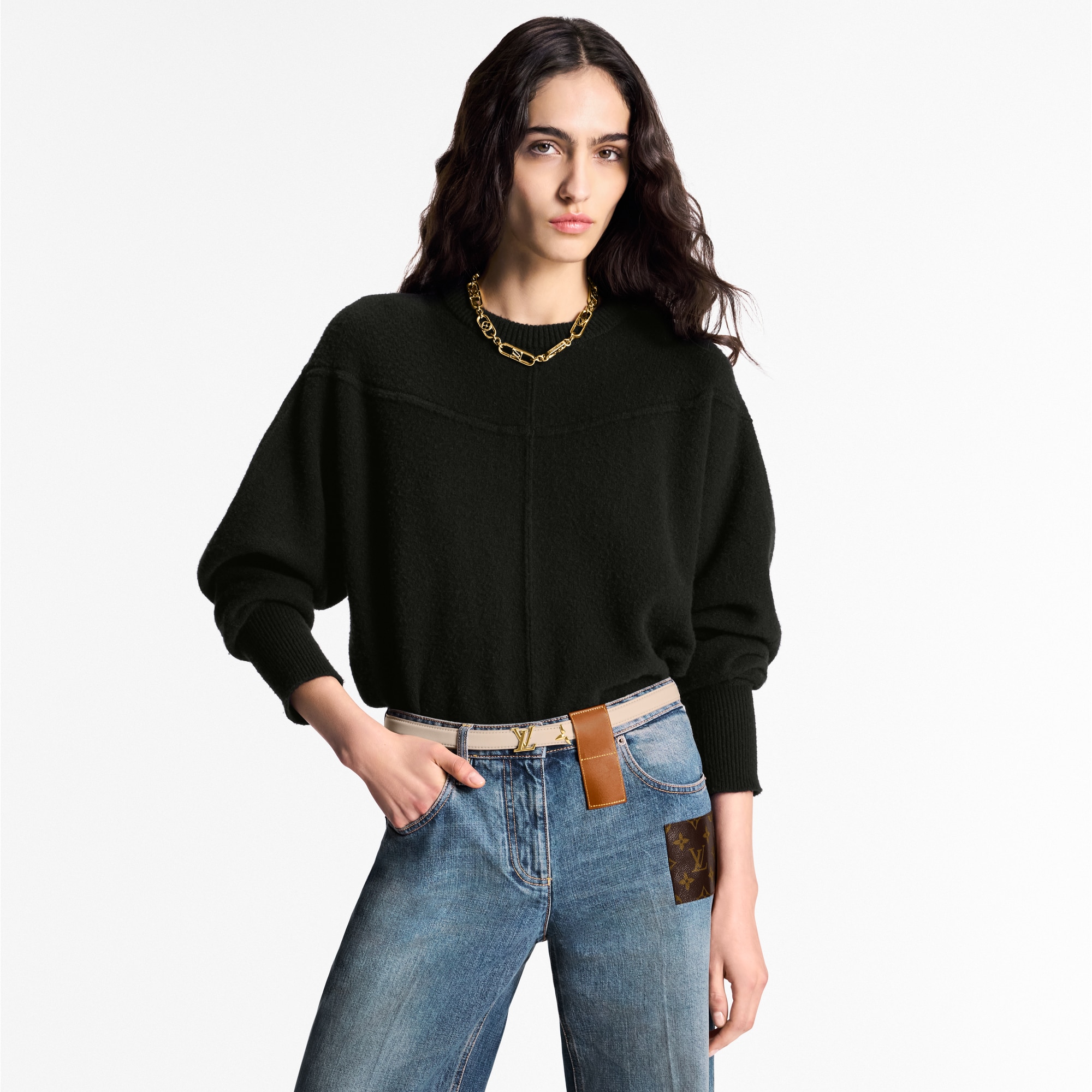 Pretty LV 20mm Reversible Belt Monogram in Women