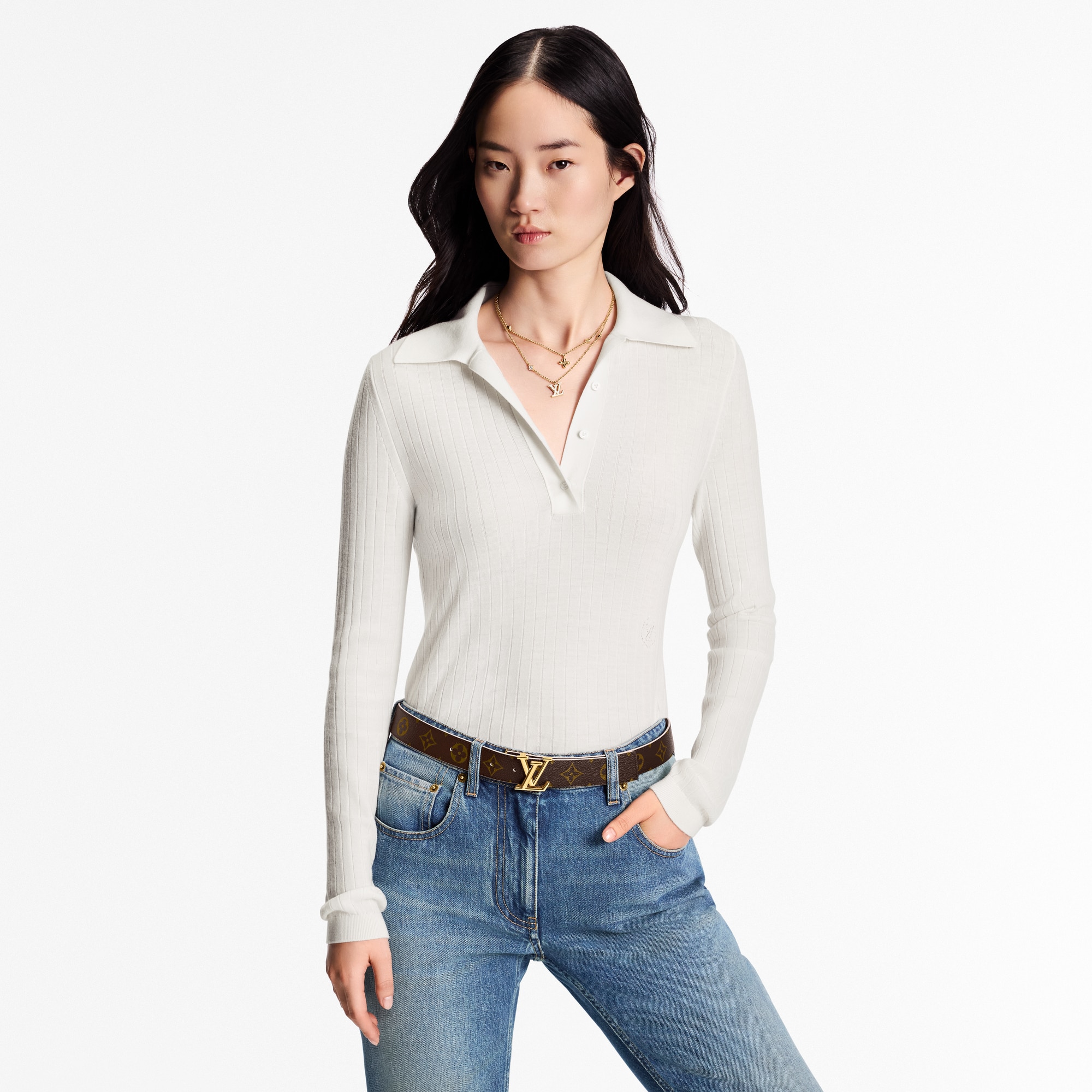 Pretty LV 30mm Reversible Belt  in Women