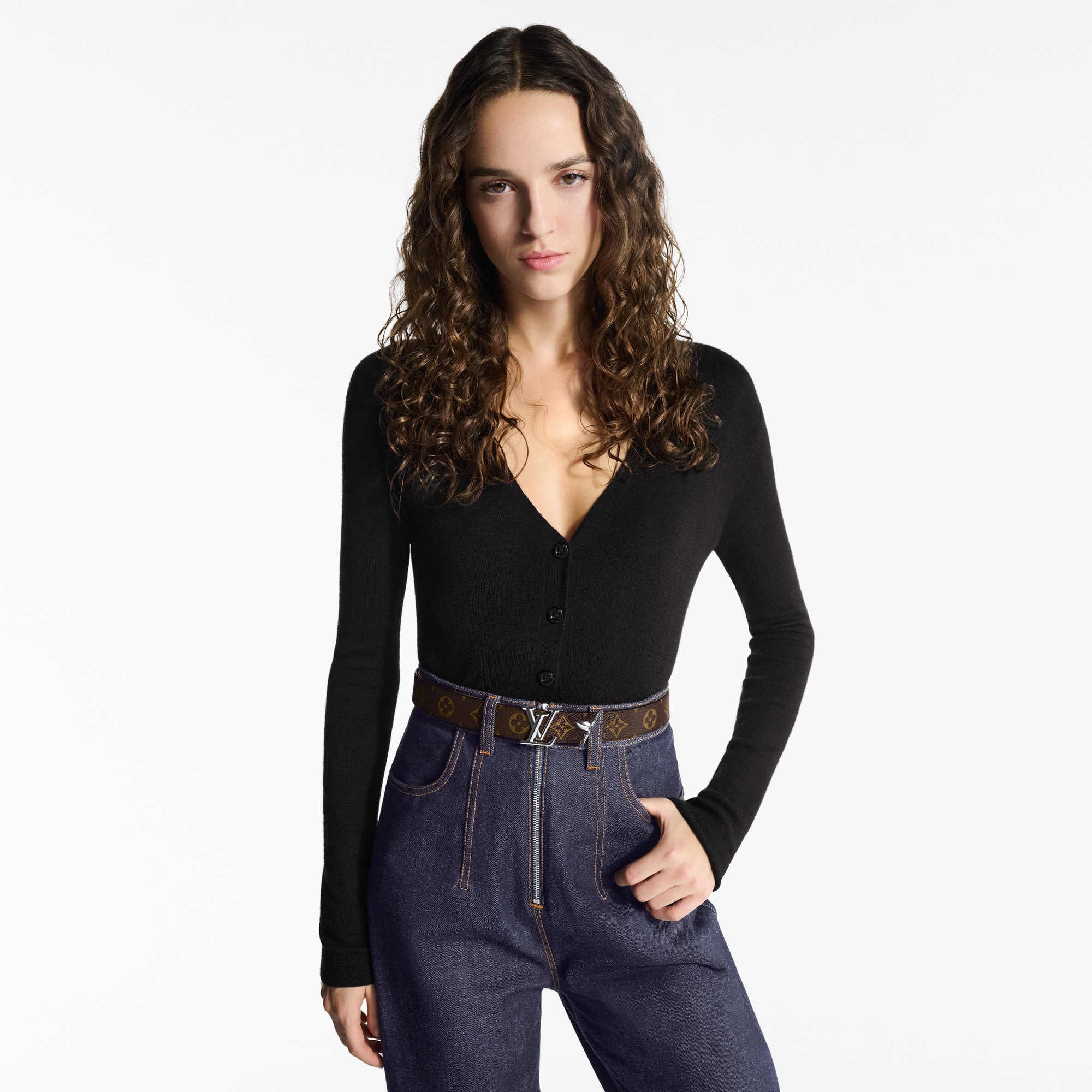 Pretty LV 30mm Reversible Belt Monogram in Women