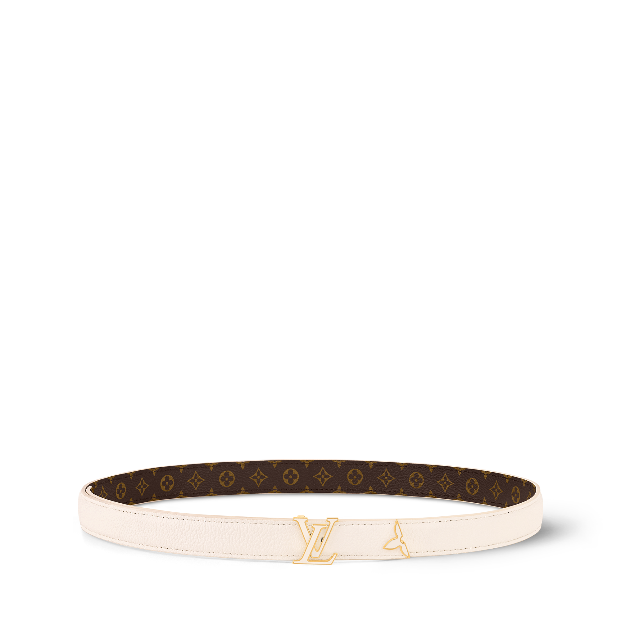Pretty LV Enamel 20mm Reversible Belt Monogram in Women