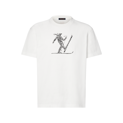 Printed Signature Short-Sleeved T-Shirt in Men's Ready-to-Wear All Ready-to-Wear collections by Louis Vuitton (Product zoom)