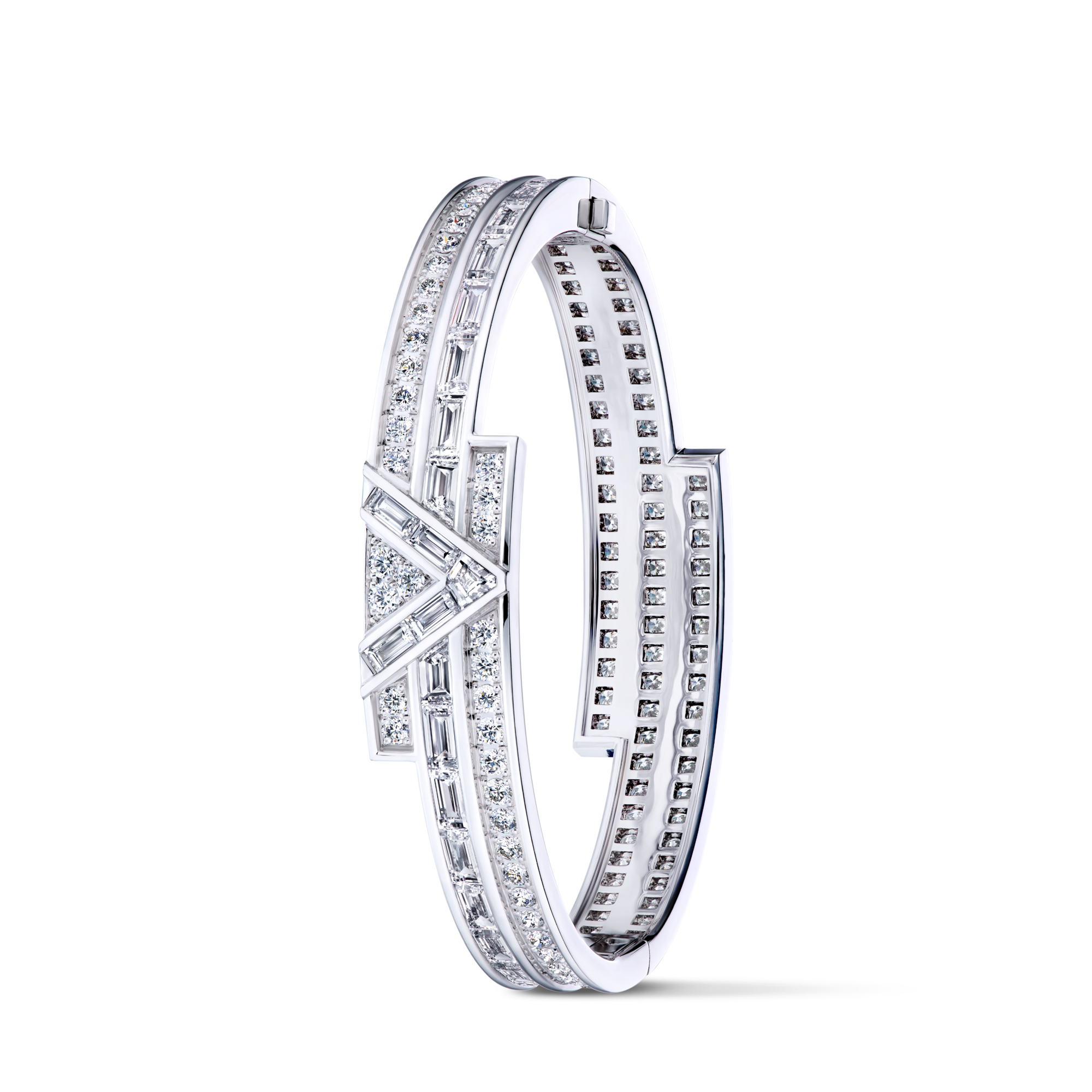Pure V Bracelet, White Gold & Diamonds  in Les Extraordinaires