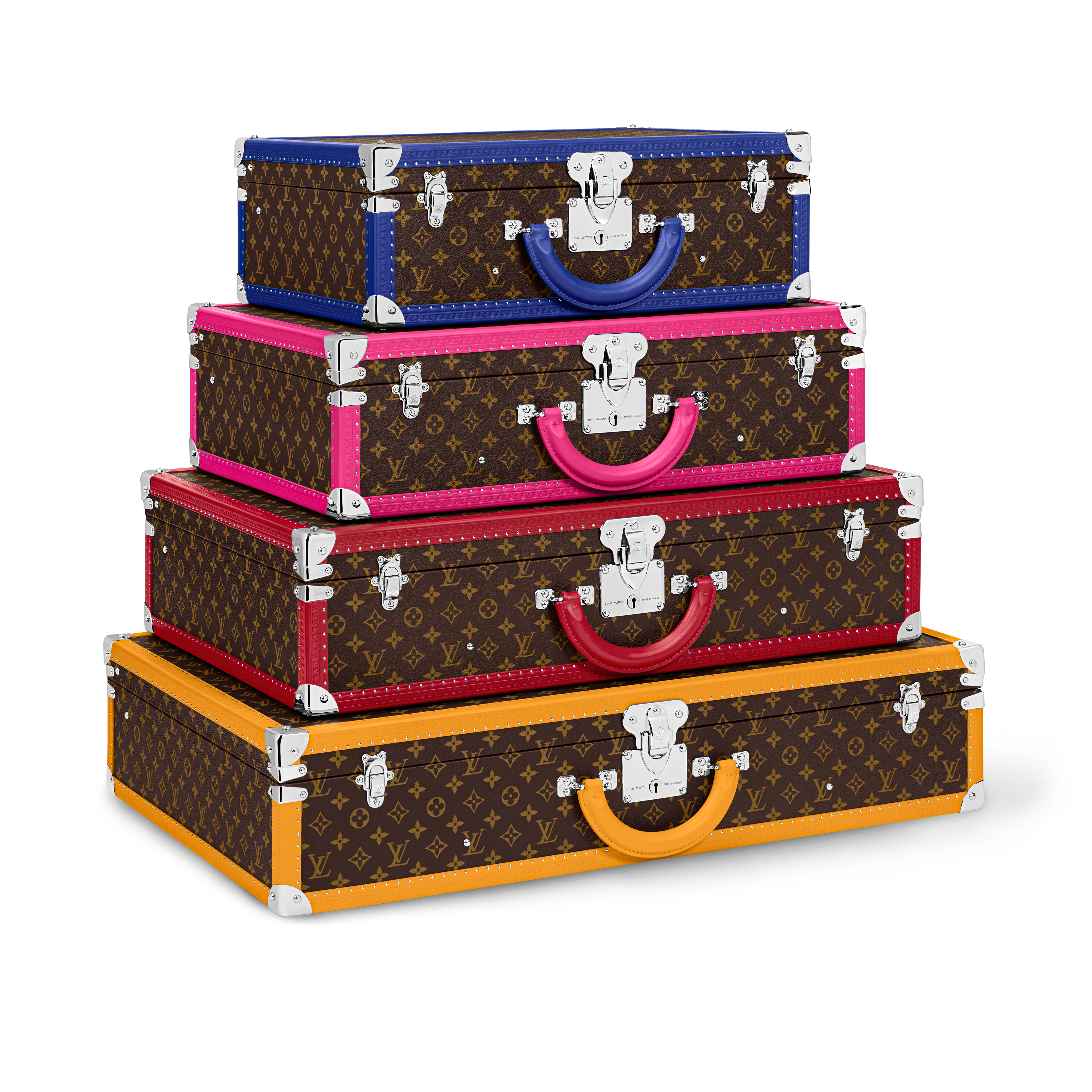 Pyramide Bisten 50 - 80 Monogram Macassar in Trunks, Travel and Home