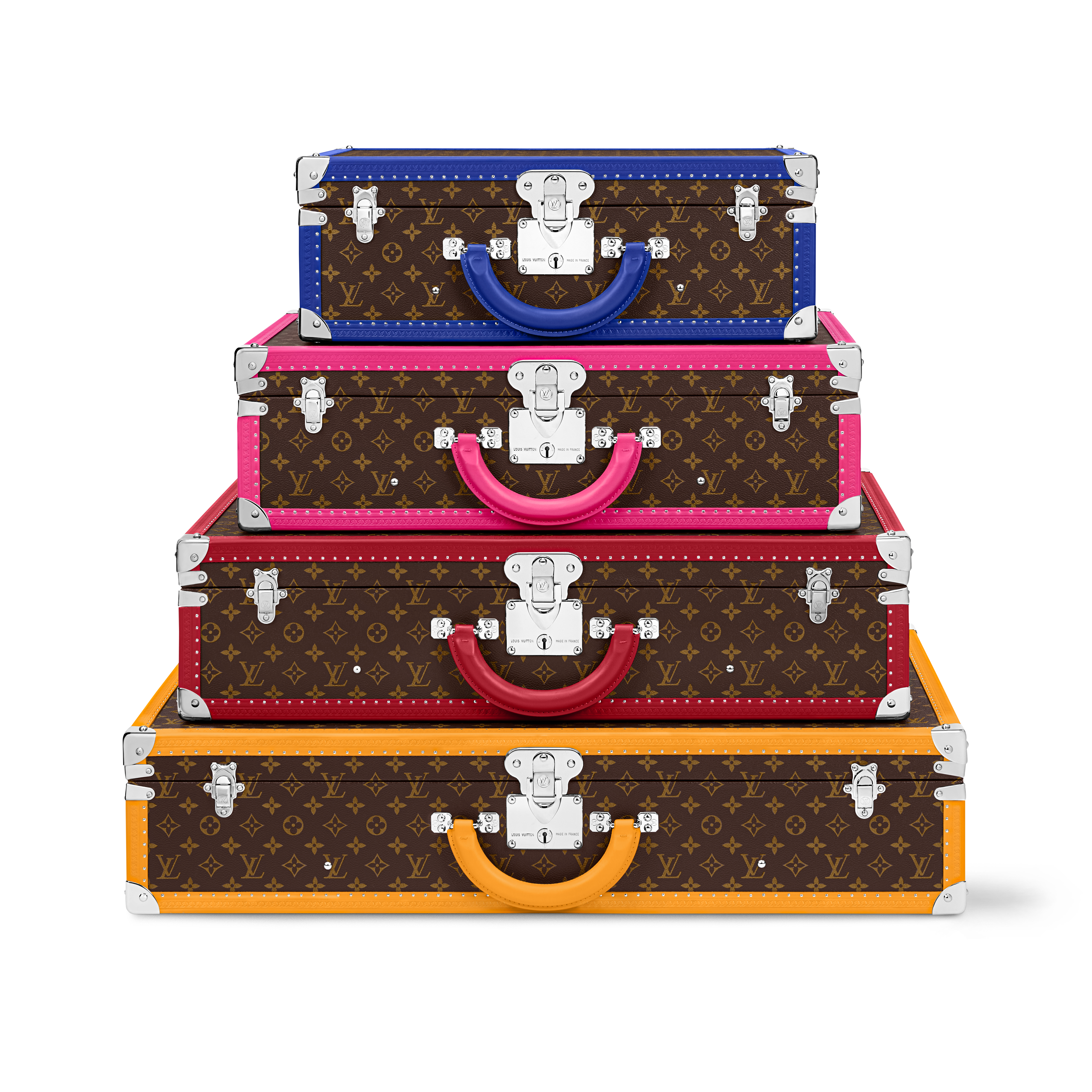 Pyramide Bisten 50 - 80 Monogram Macassar in Trunks, Travel and Home