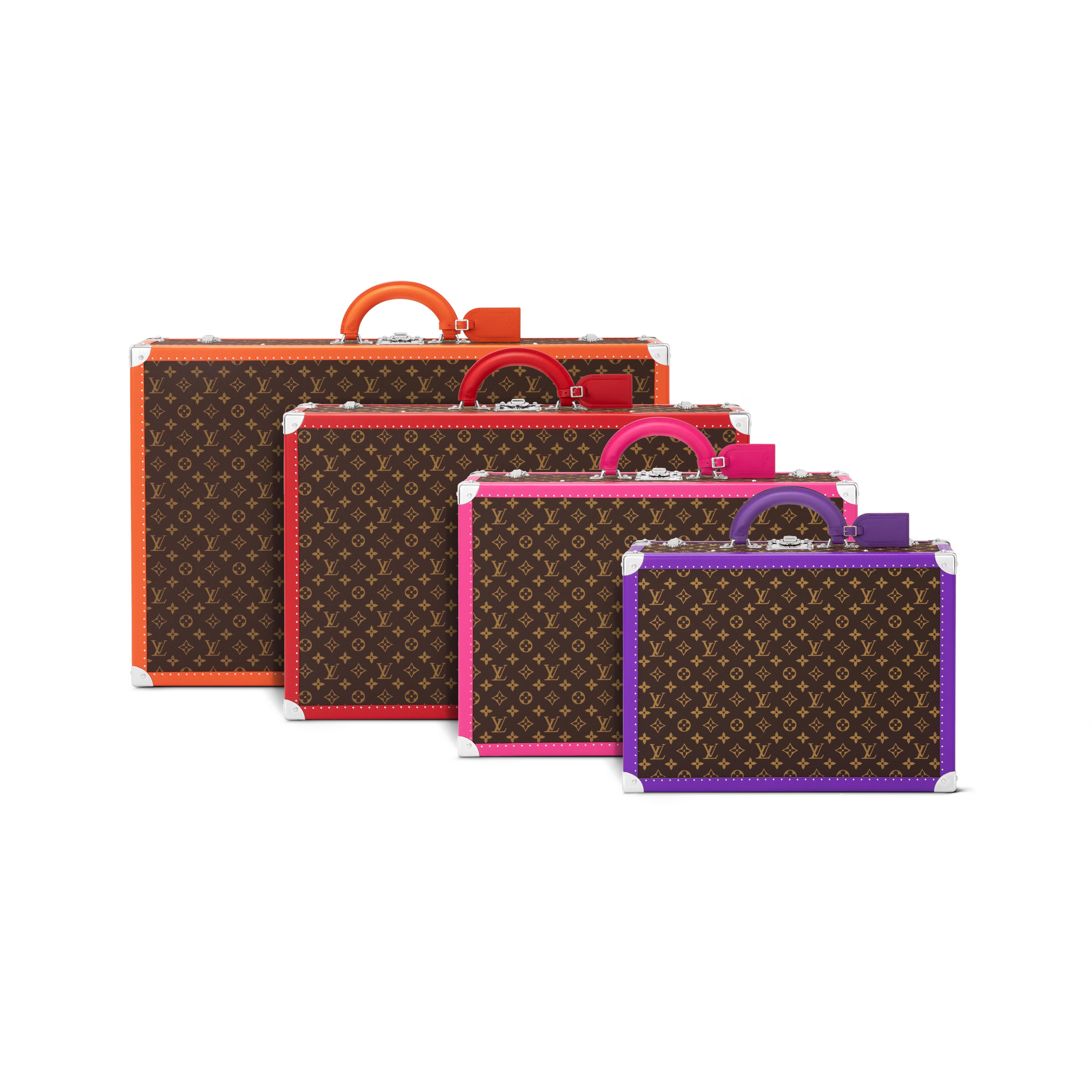 Pyramide Bisten Macassar Multicolore  Monogram Macassar in Trunks, Travel and Home