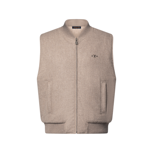 Reversible Padded Wool Vest in Men's Ready-to-Wear All Ready-to-Wear collections by Louis Vuitton (Product zoom)