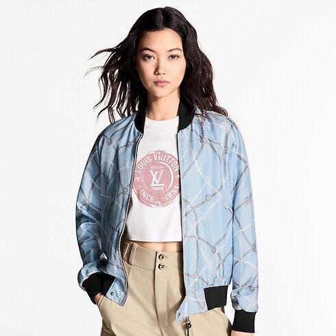 Reversible Rope Bomber Jacket in Women's Ready-to-Wear Coats and Jackets collections by Louis Vuitton (Product zoom)