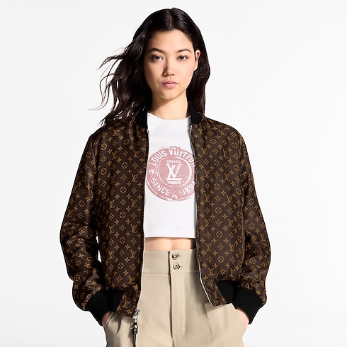 Reversible Rope Bomber Jacket in Women's Ready-to-Wear Coats and Jackets collections by Louis Vuitton (Product zoom)