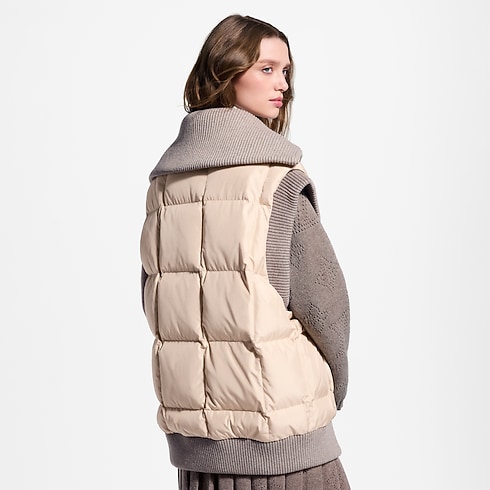 Ribbed Hem Quilted Gilet in Women's Ready-to-Wear Coats and Jackets collections by Louis Vuitton (Product zoom)