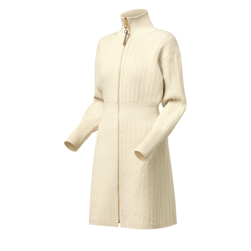 Ribbed Knit Long-Sleeved Dress in Women's Ready-to-Wear Dresses collections by Louis Vuitton (Product zoom)