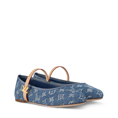Romy Flat Ballerina in Women's Shoes Loafers and Ballerinas collections by Louis Vuitton (Product zoom)