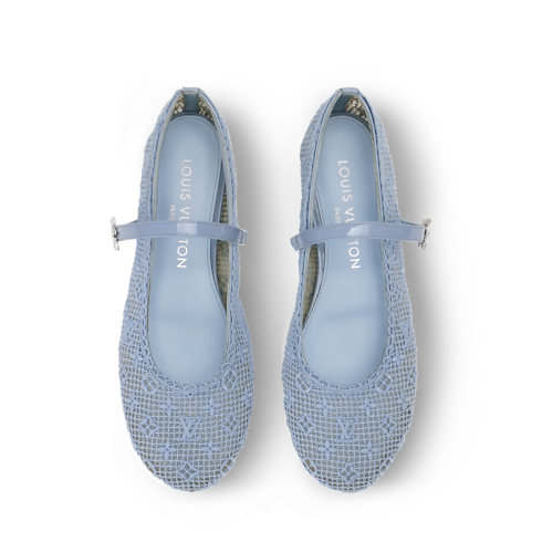 Romy Flat Ballerina in Women's Shoes Loafers and Ballerinas collections by Louis Vuitton (Product zoom)