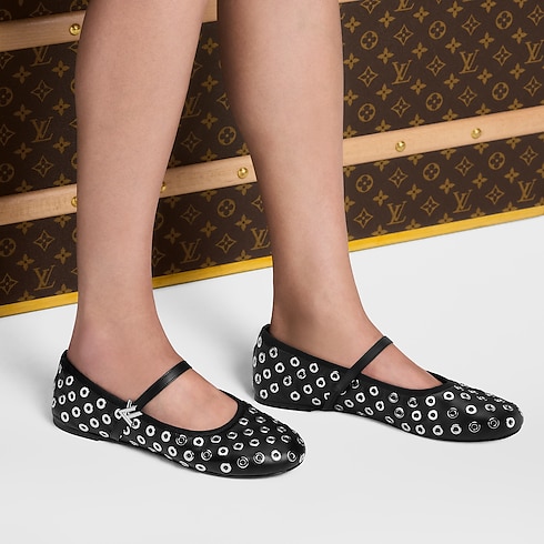 Romy Flat Ballerina in Women's Shoes Loafers and Ballerinas collections by Louis Vuitton (Product zoom)