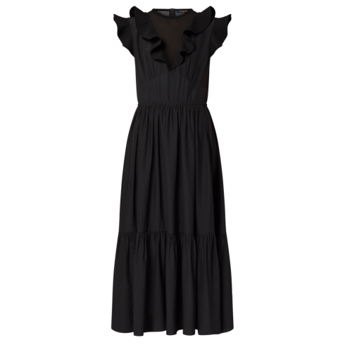 Ruffle Detail Dress in Women's Ready-to-Wear Dresses collections by Louis Vuitton (Product zoom)