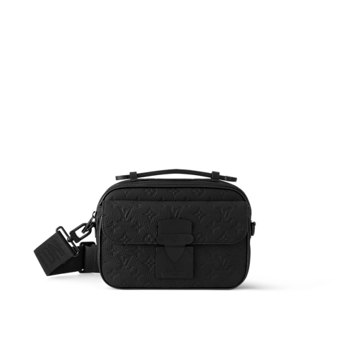 S Lock Messenger Monogram Taurillon Leather LG - G90 in Men's Bags All Collections collections by Louis Vuitton (Product zoom)