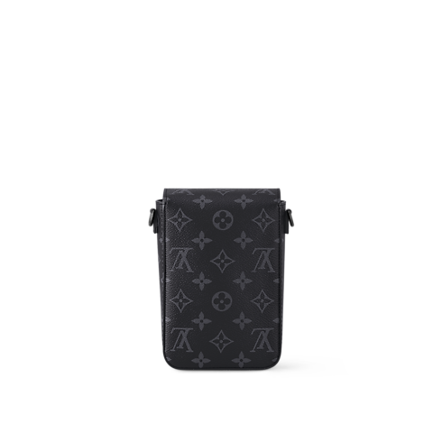 S-Lock Vertical Wearable Wallet Monogram Eclipse in Men's Bags All Collections collections by Louis Vuitton (Product zoom)