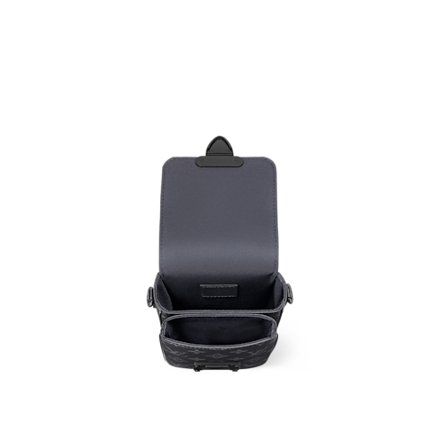 S-Lock Vertical Wearable Wallet Monogram Eclipse in Men's Bags All Collections collections by Louis Vuitton (Product zoom)