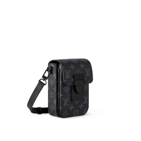S-Lock Vertical Wearable Wallet Monogram Eclipse in Men's Bags All Collections collections by Louis Vuitton (Product zoom)
