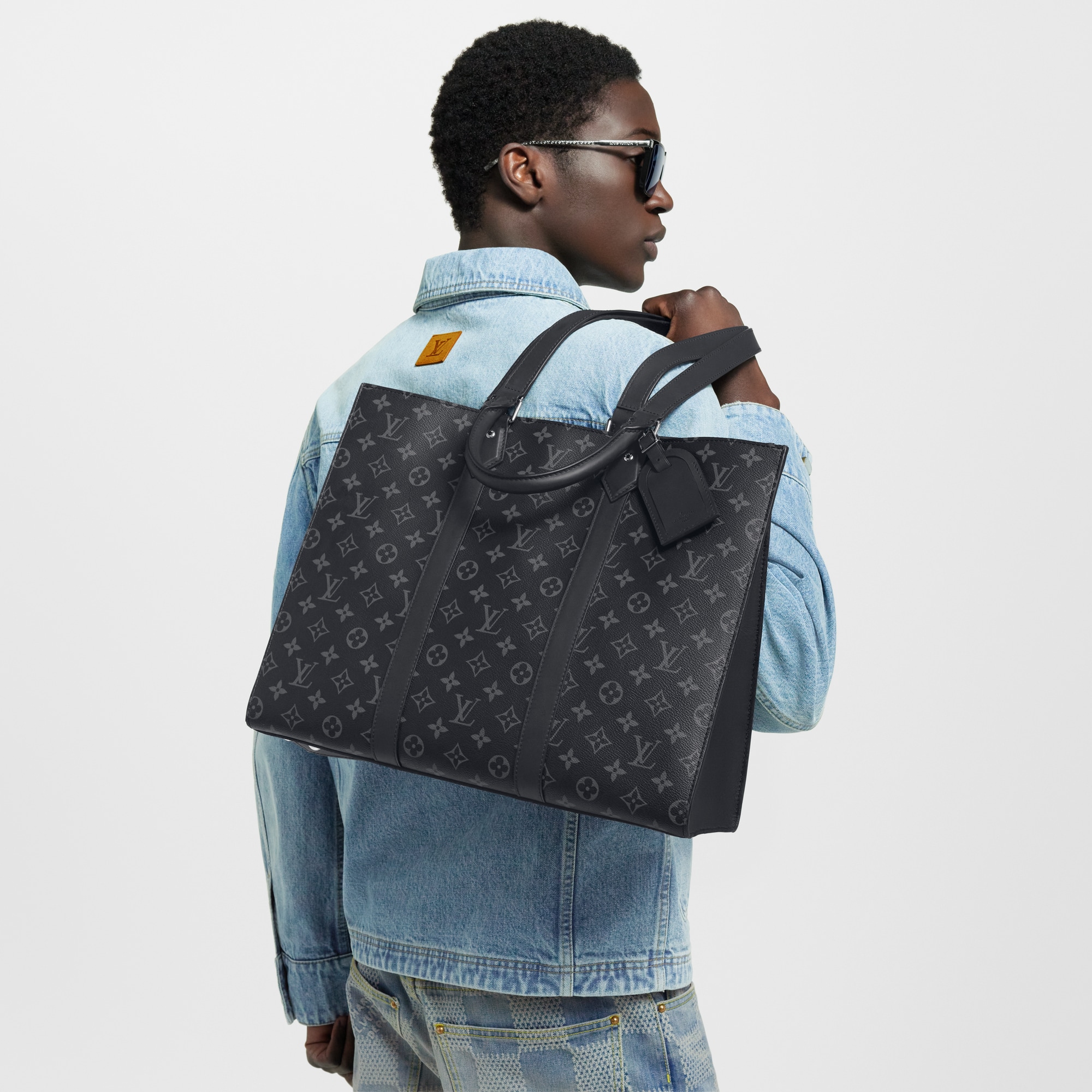 Sac Plat 24H Monogram Eclipse - Men Bags | LOUIS VUITTON