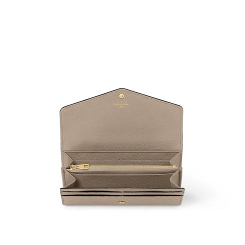 Sarah Wallet Monogram Empreinte Leather in Women's Wallets and Small Leather Goods Women's Long Wallets collections by Louis Vuitton (Product zoom)