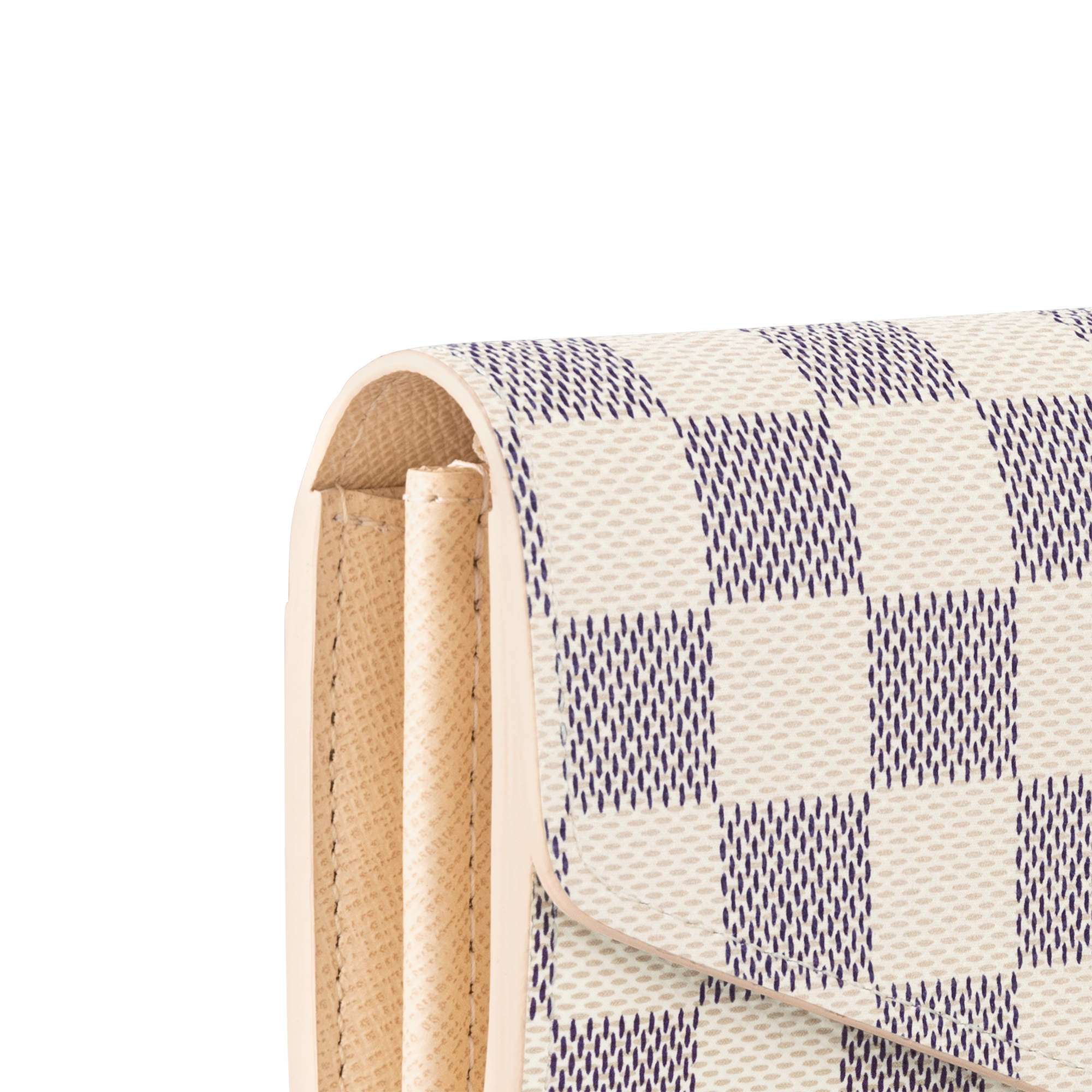 Sarah Wallet Damier Azur in Women