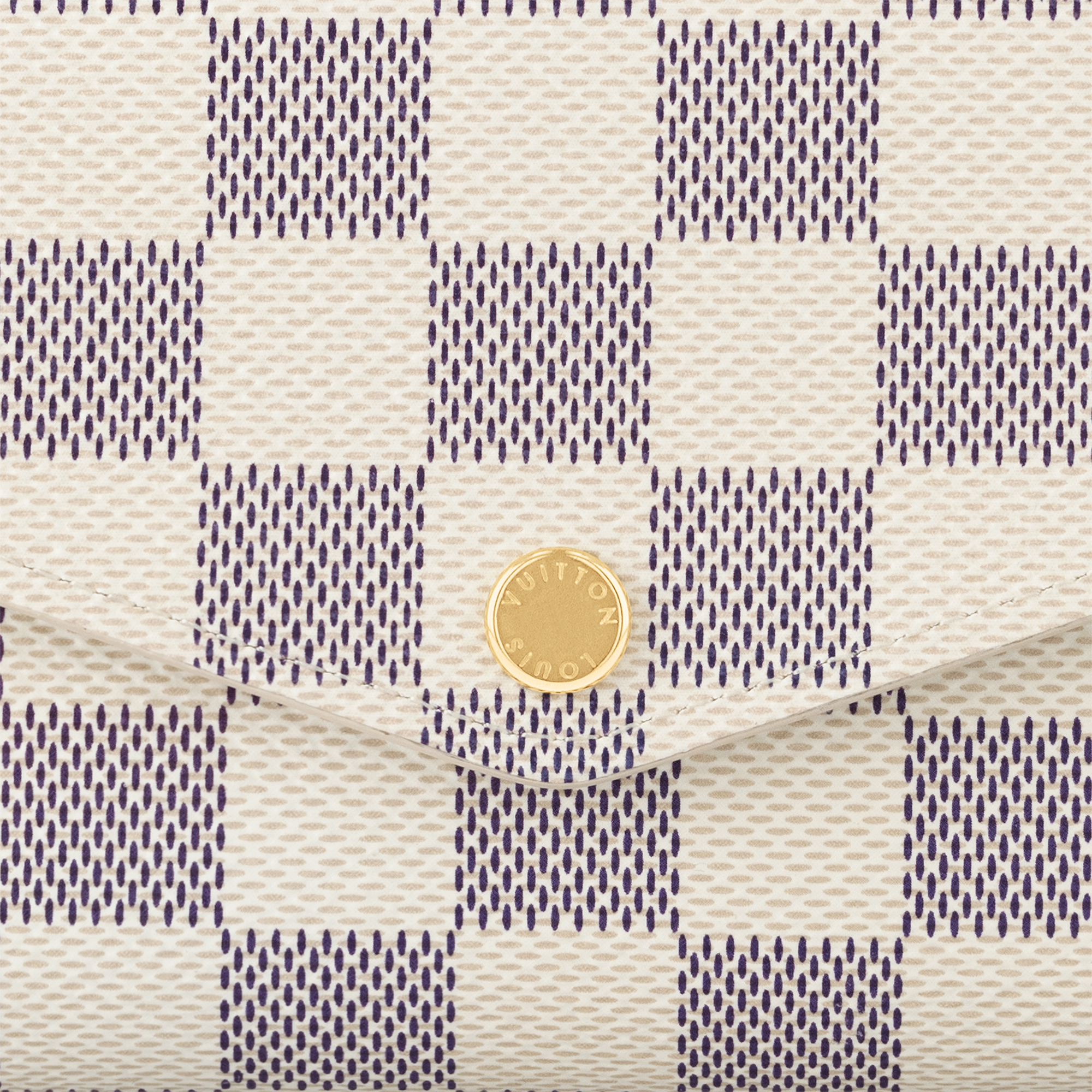 Sarah Wallet Damier Azur in Women