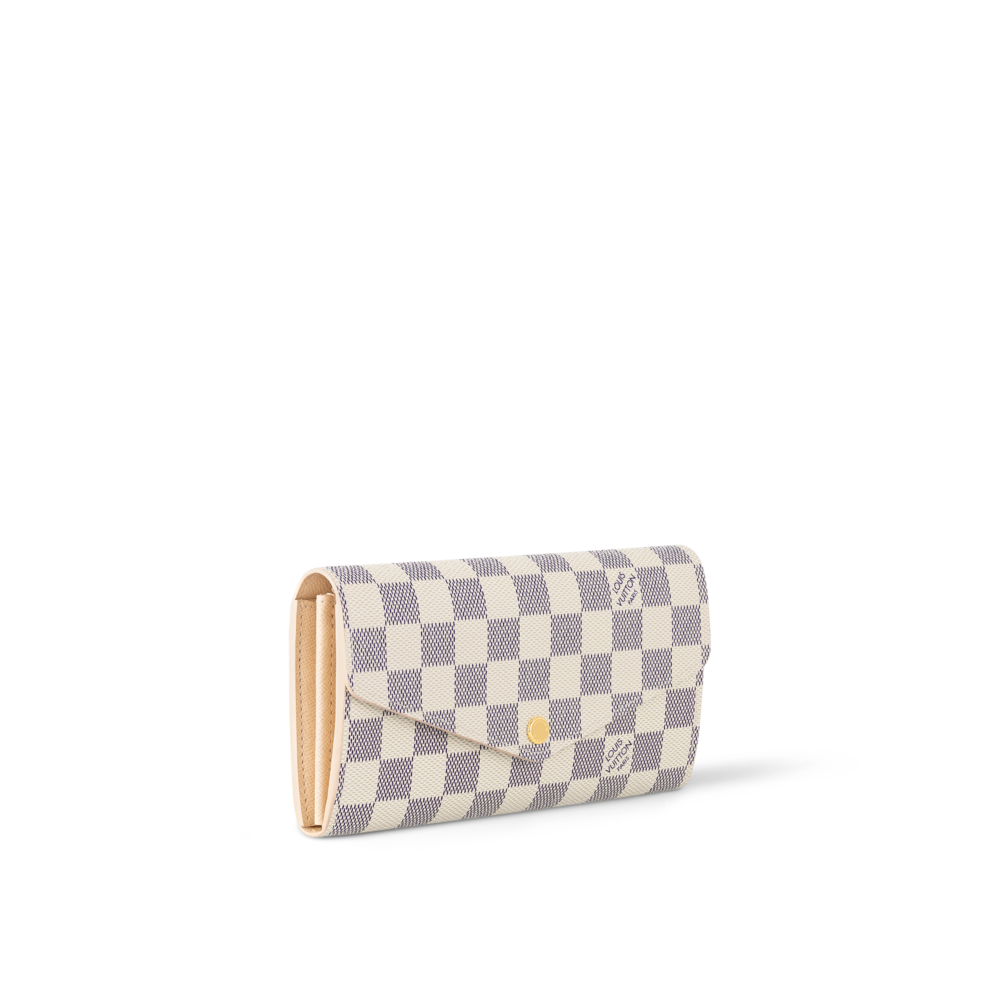 Sarah Wallet Damier Azur in Women