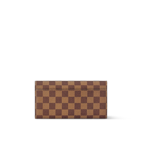 Sarah Wallet Damier Ebene in Women's Wallets and Small Leather Goods All Wallets and Small Leather Goods for Women collections by Louis Vuitton (Product zoom)