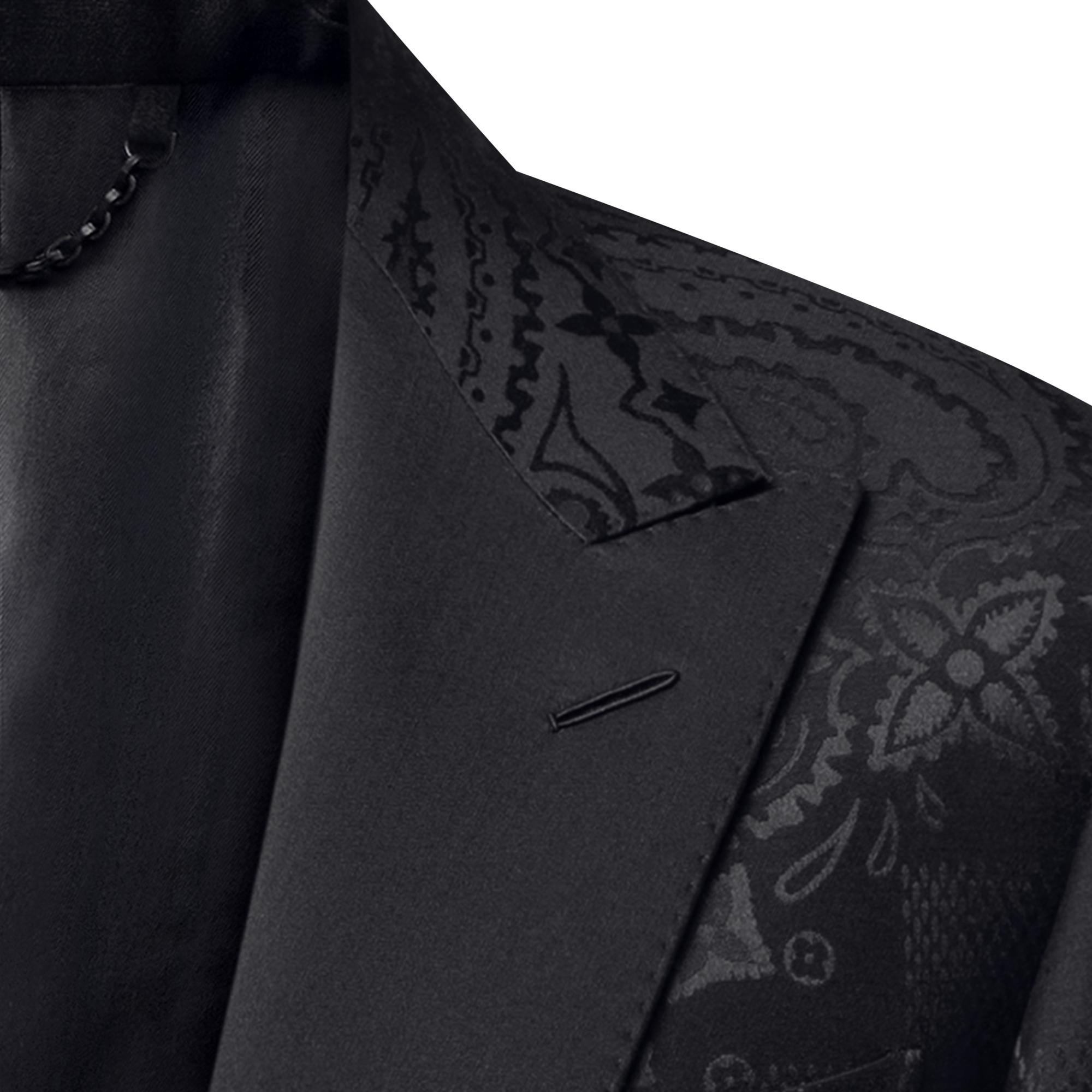 Satin Pont Neuf Single-Breasted Evening Jacket  in Men