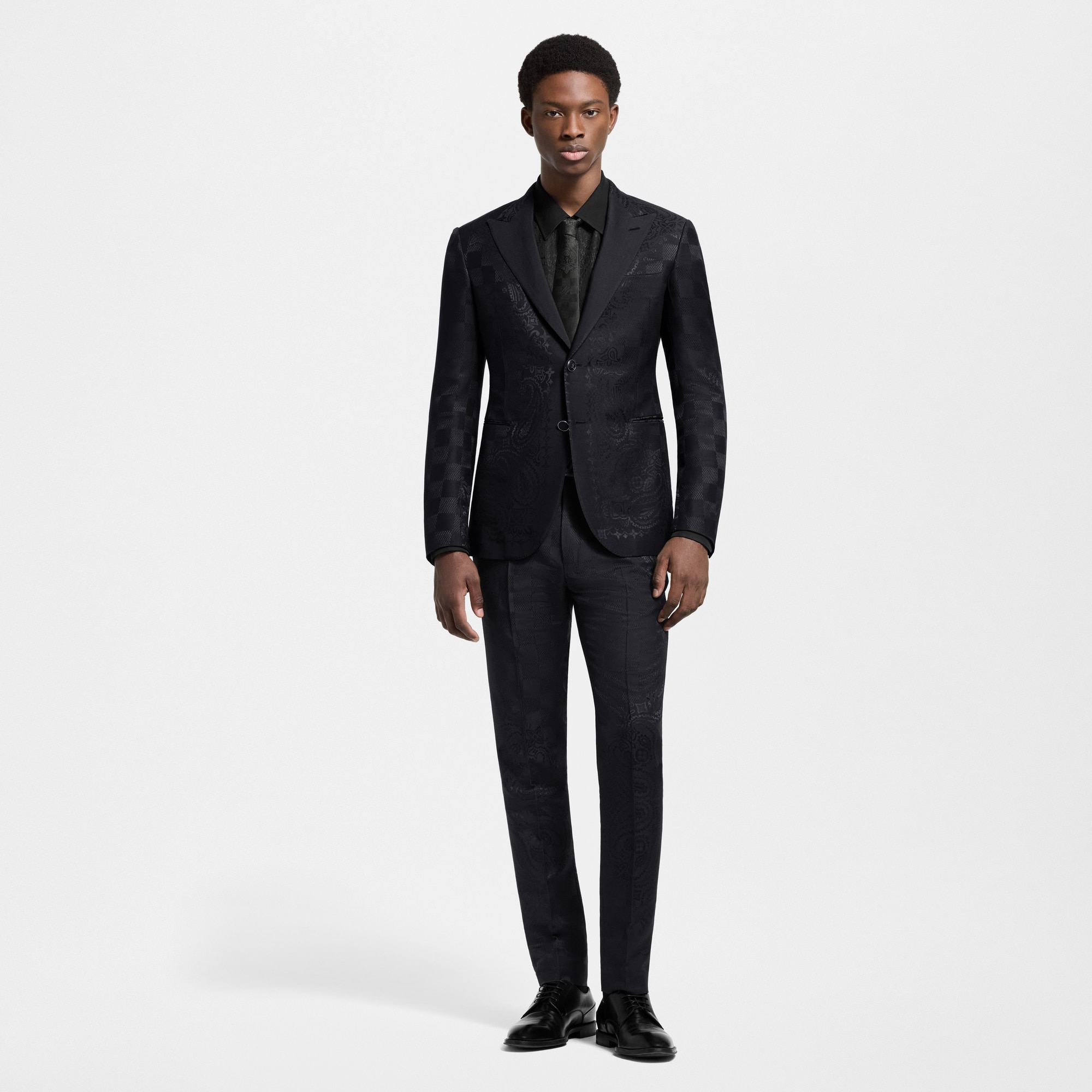 Satin Pont Neuf Single-Breasted Evening Jacket  in Men