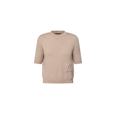 Sequin Signature Knit Top in Women's Ready-to-Wear Tops collections by Louis Vuitton (Product zoom)