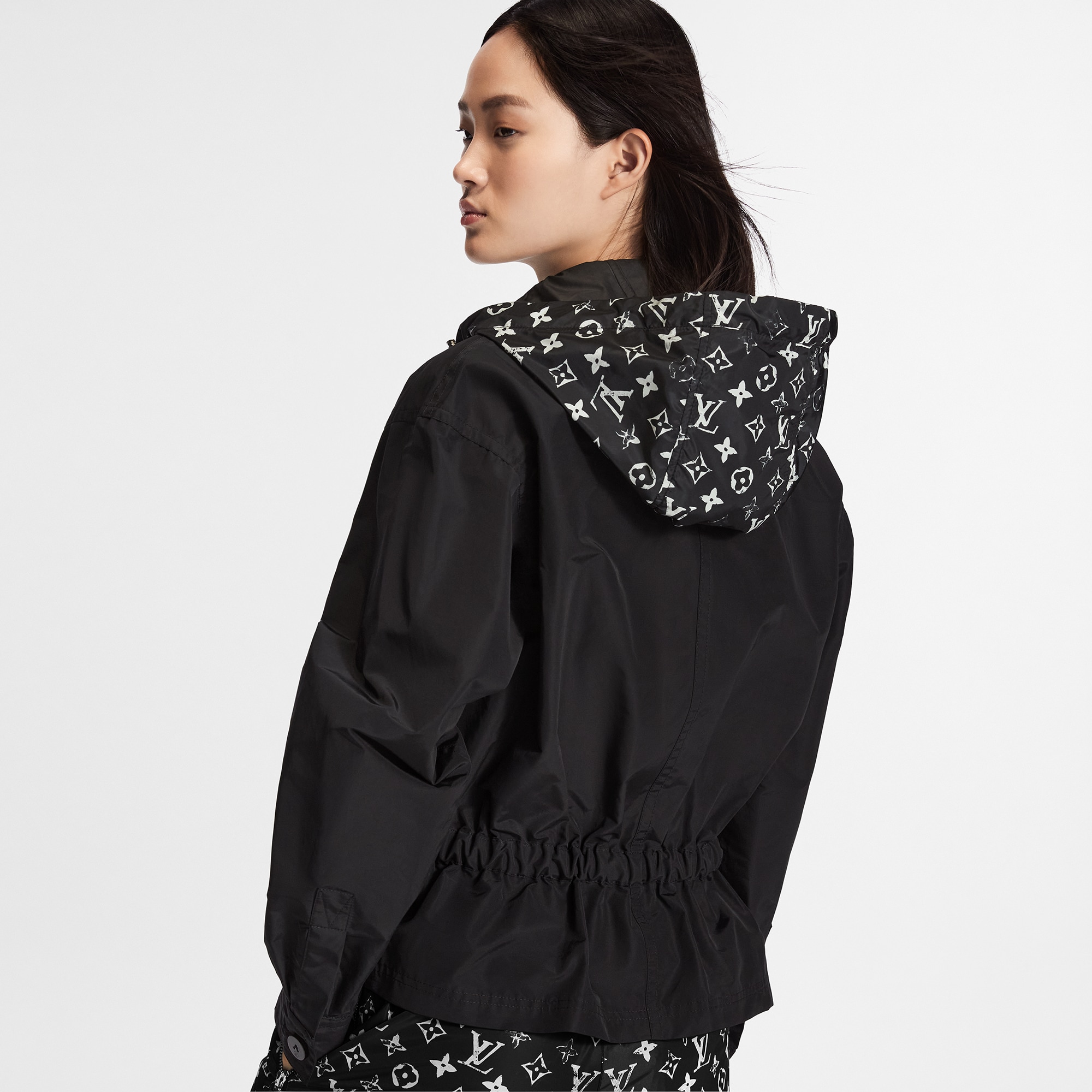 Short Hooded Parka  in Women