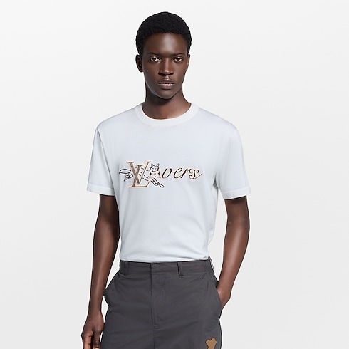 Short-Sleeved Crewneck in Men's Ready-to-Wear All Ready-to-Wear collections by Louis Vuitton (Product zoom)