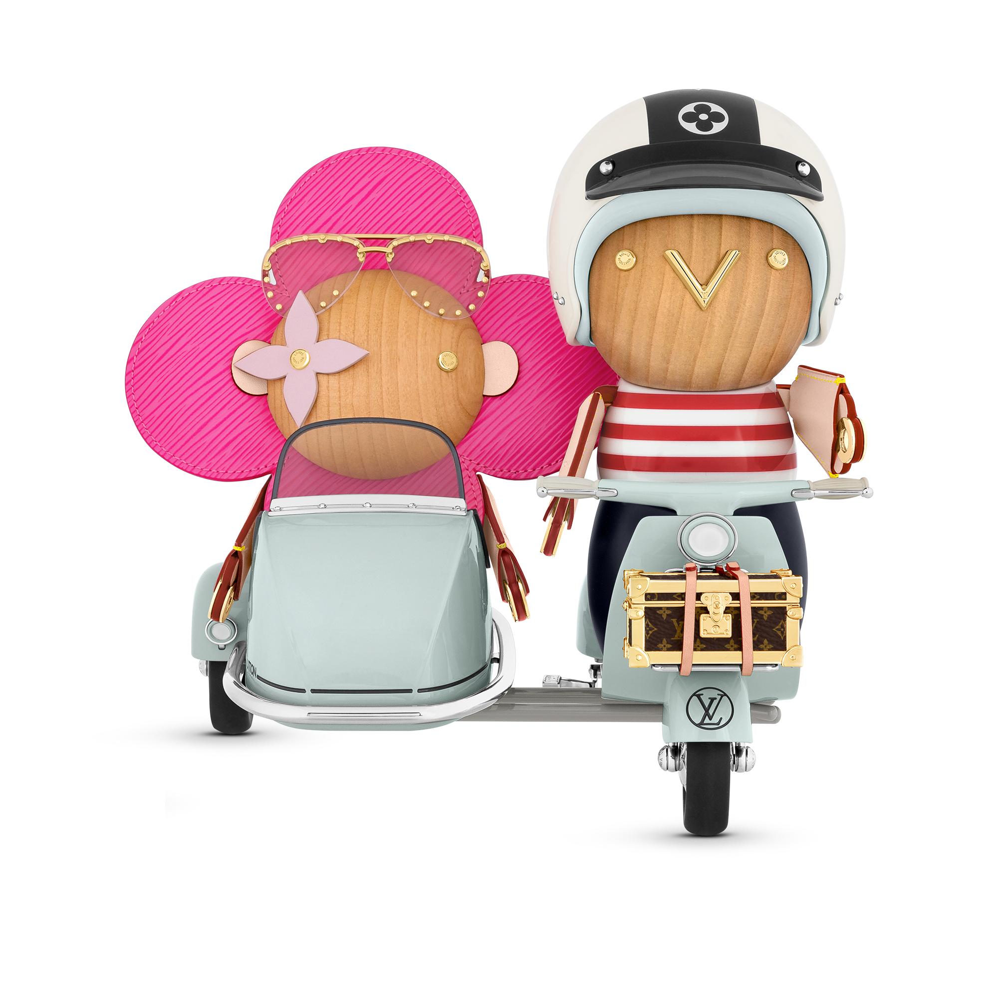 Side Car Vivienne & Gaston Epi Leather in Trunks, Travel and Home